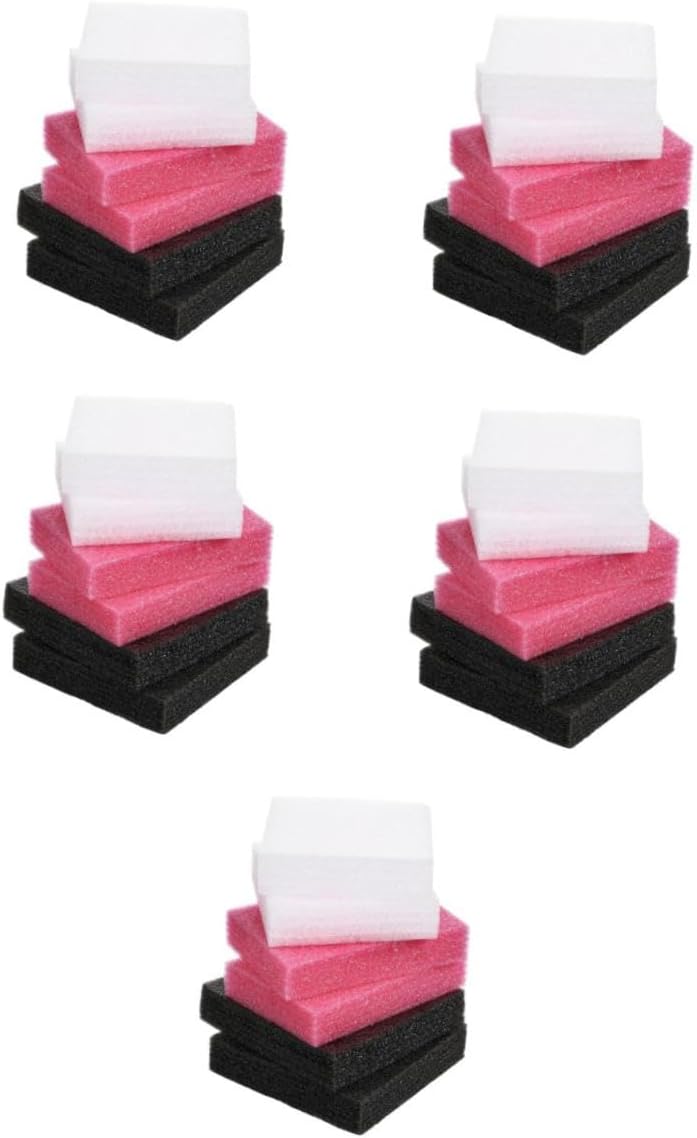 KONTONTY 30pcs Needle Felting Pad Thickened Mat for Crafting Lightweight and Portable Sewing Cushion for Wool Felting Projects and Protecting Needles