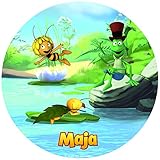 Tortenaufleger Tortenfoto Aufleger Foto Bild Biene Maja (22) rund ca. 20 cm *NEU*OVP*