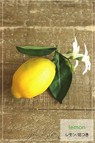 Amazon Co Jp 雑貨 フェイク Lemonレモン 花つき 造花 ホーム キッチン