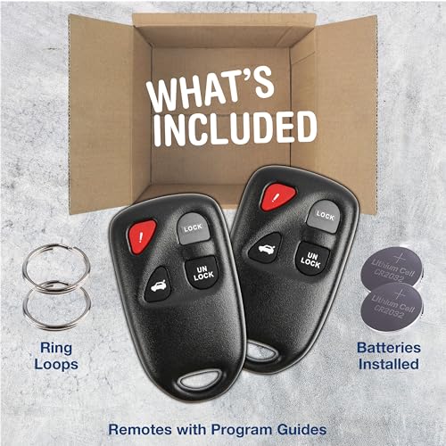 Mando Mazda 3 KPU41777 KeylessOption para solucionar la pérdida de llaves con un pack de 2 3