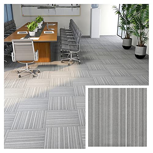 pujindu Carreaux De Tapis Commerciaux, Revêtement De Tapis Antidérapant sous Asphalte, Tuiles De Tapis Auto - Adhésives, pour La Couverture De La Maison (Couleur : A, Taille : 1 pcs) Cover