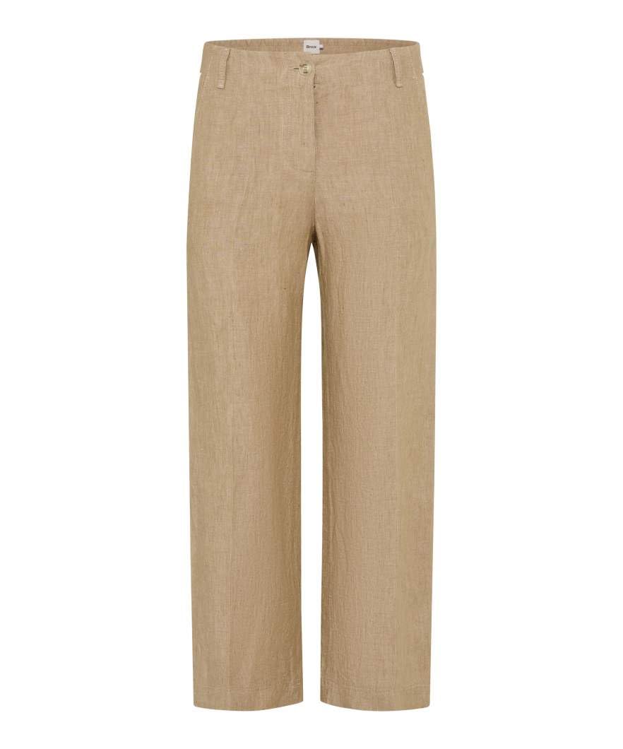 Brax Feel Good Style Maine S Women's Palazzo Trousers, 54 Almond, 36W x 30L