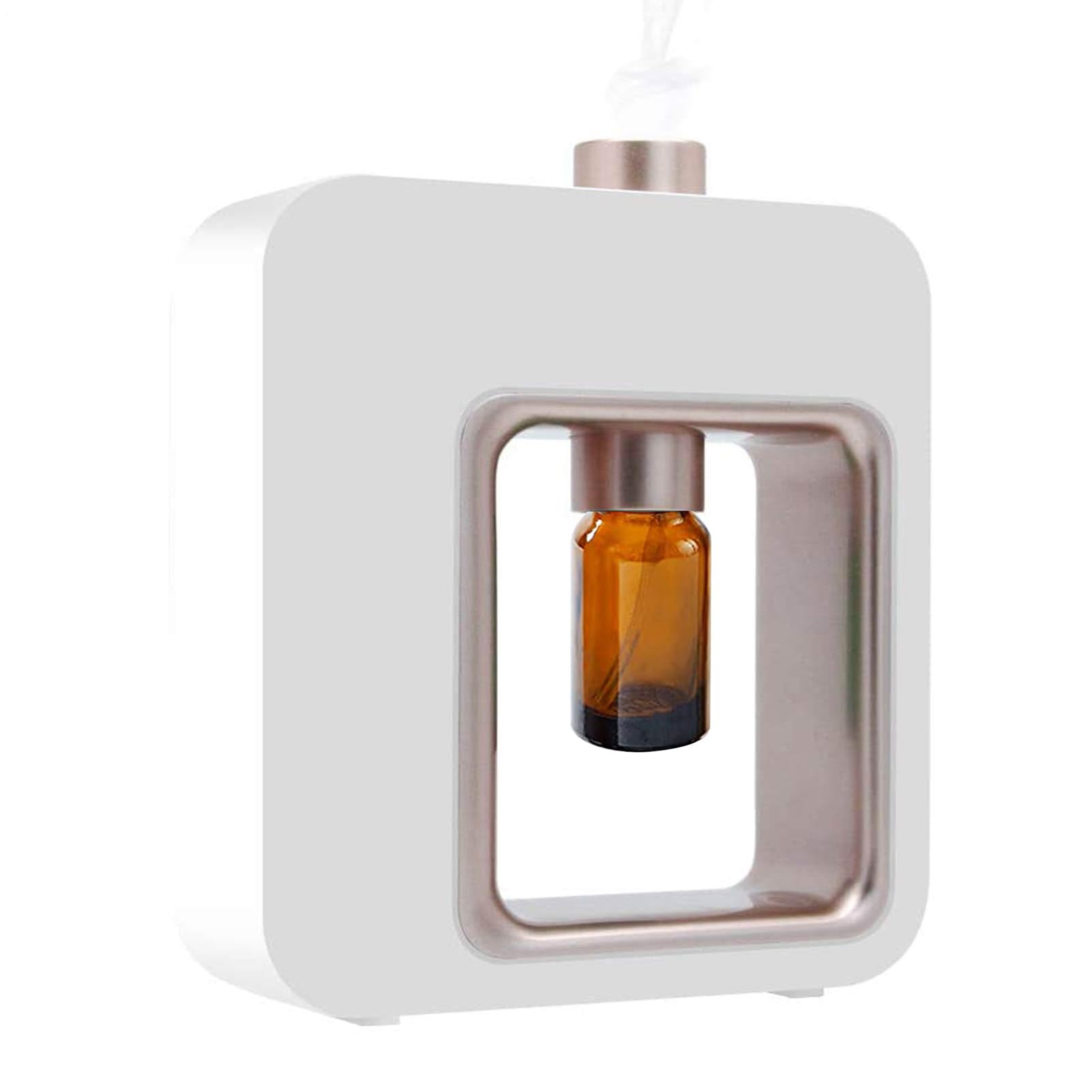 Diffusore di aromaterapia domestica – Diffusore di oli essenziali per oli | Umidificatore ad ultrasuoni con regolabile, illuminazione a LED, silenziosa e portatile, per la camera