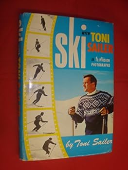 Hardcover Ski with Toni Sailer in FlipVision Photographs Book