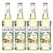Monin - Mojito Mix Syrup, Sweet Herbal Mint Flavor, Great for Frozen Cocktails, Mocktails, & Delicious Desserts, Gluten-Free, Vegan, Non-GMO (750 ml, 4-Pack)