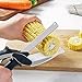 Clever Cutter, cortador de alimentos, tijeras de alimentos con tabla de cortar integrada para un corte rápido y fácil como tijeras de alimentos..