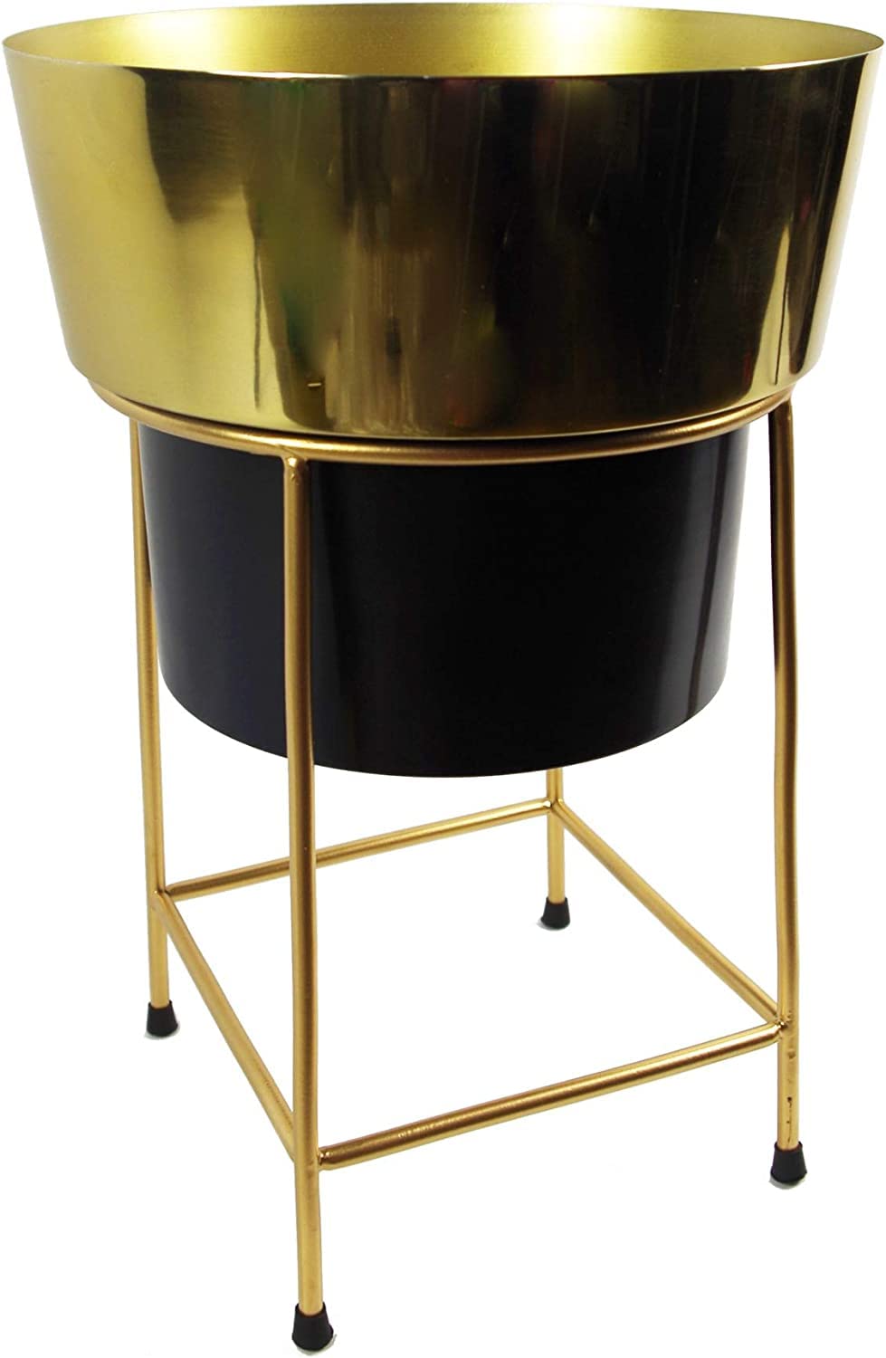 See full amazon price history chart for ANASIA HANDICRAFTS Modern Metal Planter and Stand, Gold Large, 43cm ANASIA HANDICRAFTS Modern Metal Planter and Stand, Gold Large, 43cm (B0BC1LL91P) Amazon Price History, Amazon Price Tracker