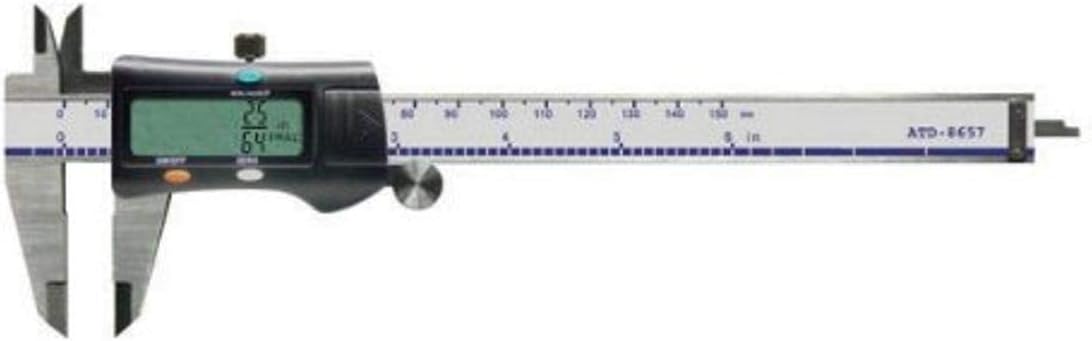 ATD Tools 8657 6 Fractional Digital Caliper