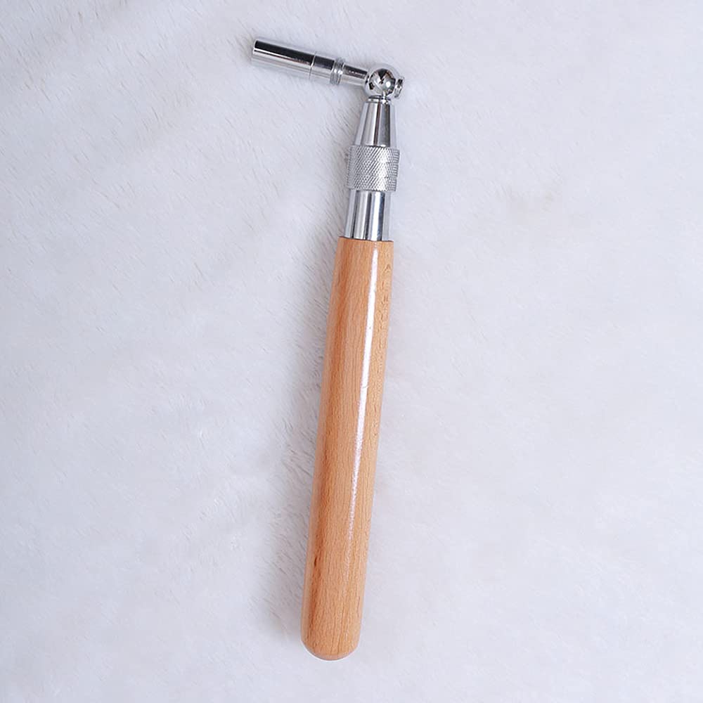 Kit de afinación de Piano Profesional Juego de Herramientas de afinación Herramienta de afinación de Piano Mango de Madera Llave de afinación Fija con Bolsa