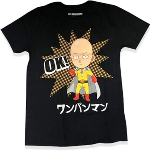 Great Eastern Entertainment One Punch Man-Ok Saitama - Camiseta para hombre