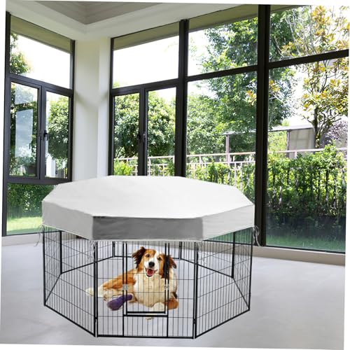 Parc de camping pour chien COLLBATH housse anti fuite et ombre - 6