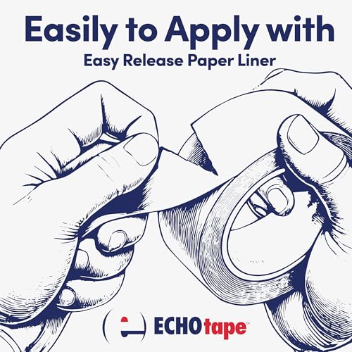 Image of ECHOtape MT-A7772 | All Weather Aluminum Foil Tape | Indoor-Outdoor Tape | Vapor Sealing Tape | FSK Seaming Tape | Silver Tape | Sealing Tape | Patching Tape | Seam Tape | 2.83 in x 50 yds