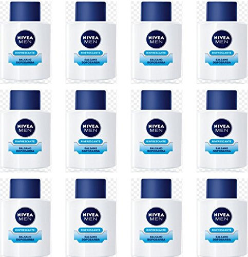 12 Sztuk Nivea Dla Mężczyzn Po goleniu AFTER SHAVE Odświeżający balsam po goleniu