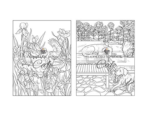 100 Countryside Scenes: An Adult Coloring Book Featuring 100 Amazing Coloring Pages with Beautiful C