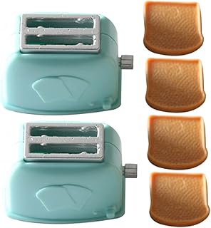 TOYANDONA 1 Conjunto Mini Torradeira Brinquedos Em Miniatura Decoraciones Para Salas De Casa Decoração De Casa Cozinha Mini Cena Decoração Em Miniatura Máquina De Pão Decoração Em Miniatura