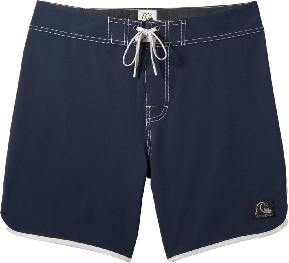 Quiksilver Mens Original Scallop 18 Boardshorts Swim Trunk