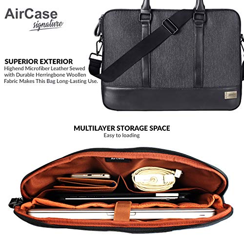 AirCase Signature CS6513 Inch/14 Inch Designer Laptop Messenger Bag
