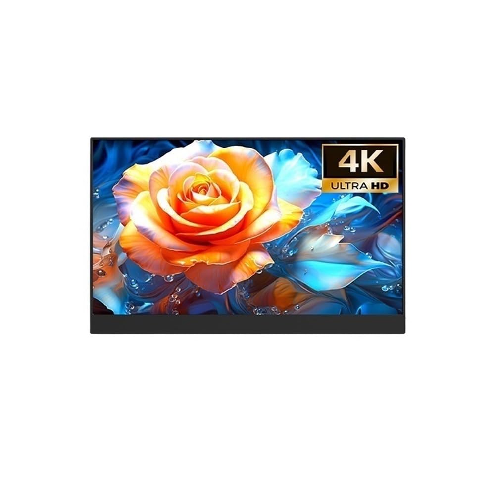 Moniteurs Portables Moniteur de Voyage Ultra-Mince 15,6 Pouces 4K USB-C HDMI for Ordinateur Portable de Jeu