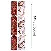 Harvey & Mason 10 Hollyberry Christmas Crackers - Deluxe Luxury Red Burgundy White Gold Design, Xmas Dinner Party Celebration Recyclable #4