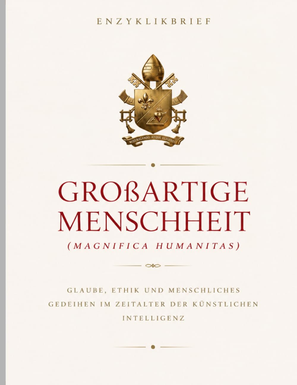 Großartige Menschheit (Magnifica Humanitas): Glaube, Ethik und menschliches Gedeihen im Zeitalter der künstlichen Intelligenz