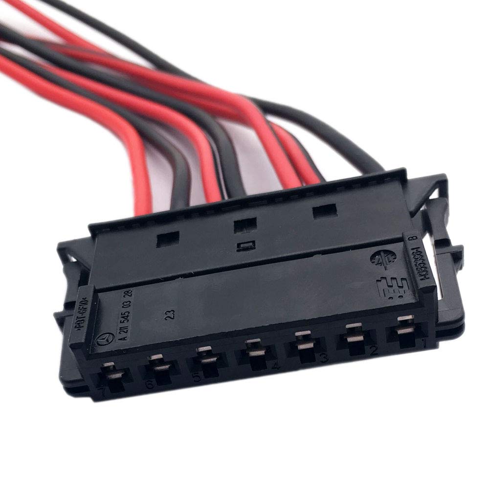 ALLMOST New Harness Clip Tail Light Wire Plug Harness Pigtail Compatible with Mercedes W204 W211 C200 C23 A2115450328