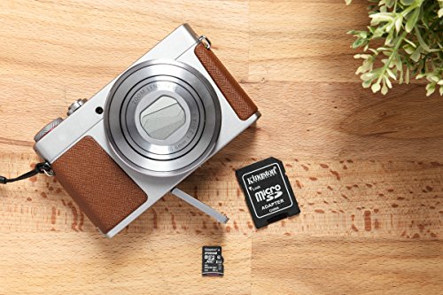 Kingston SDCS/256GB MicroSD Canvas Select UHS-I Classe 10 avec vitesse de lecture allant jusqu’à 80Mo/s ( avec adaptateur SD ) - Donnez vie à vos vidéos HD
