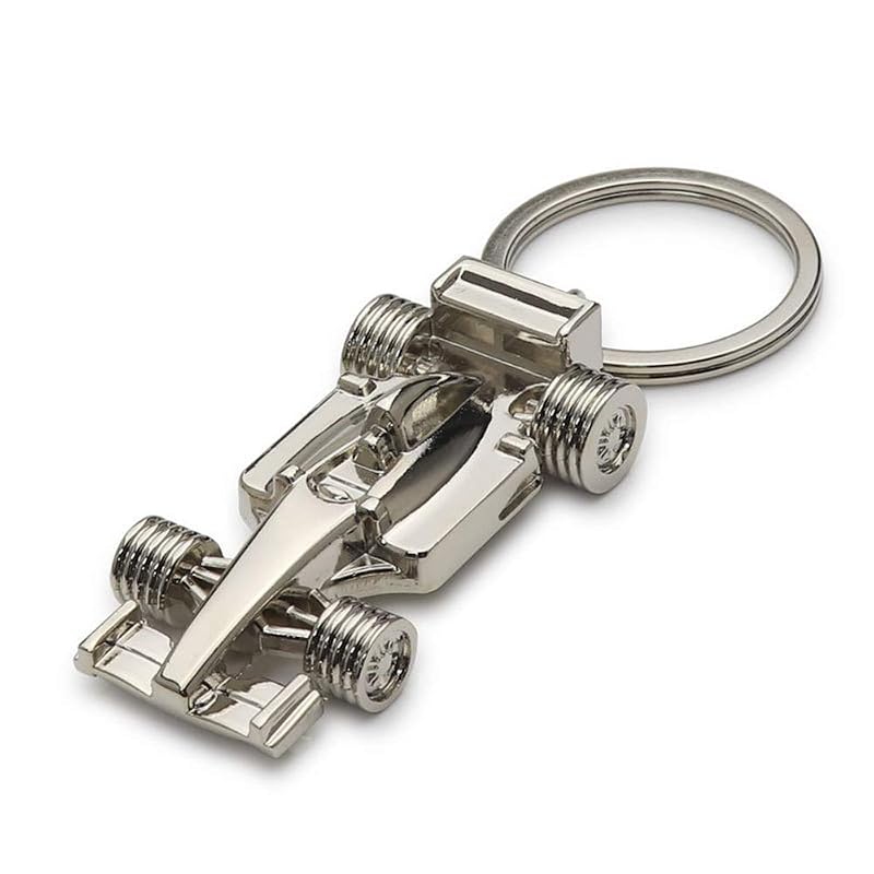 Chaveiro metálico em formato de carro de corrida F1 ADKEYFOD KC-017