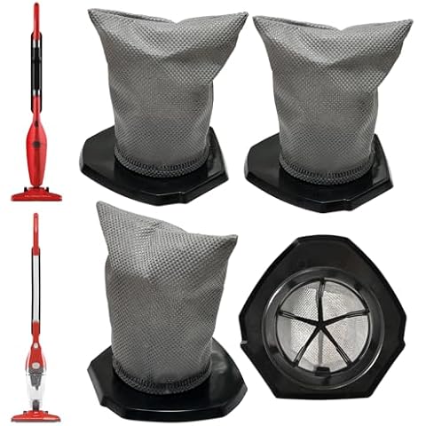 Aolleteau 4 Pack F113 HEPA Filter Replacement for Dirt Devil Simplistik Plus 3-in-1 Corded Stick Vacuum SD20000RED & Simplistik 1.2 Amp Stick Vacuum SD22010, Compare to Part# AD40113 Cover