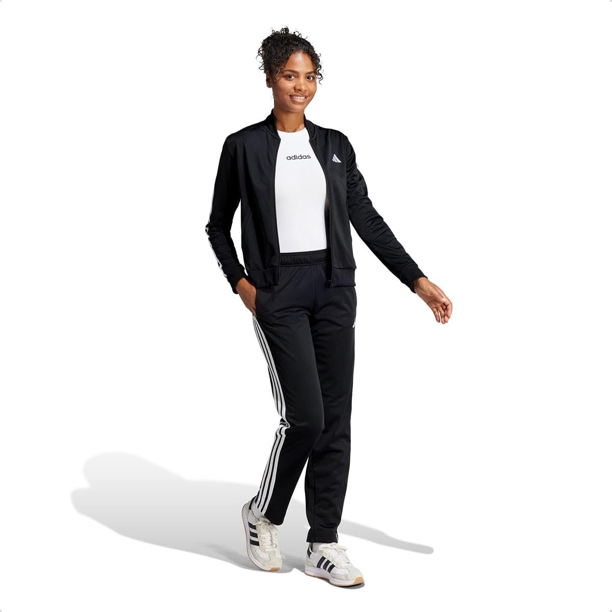 adidas Essentials 3-stripes Tracksuit Tuta da allenamento Donna (Pacco da 1)