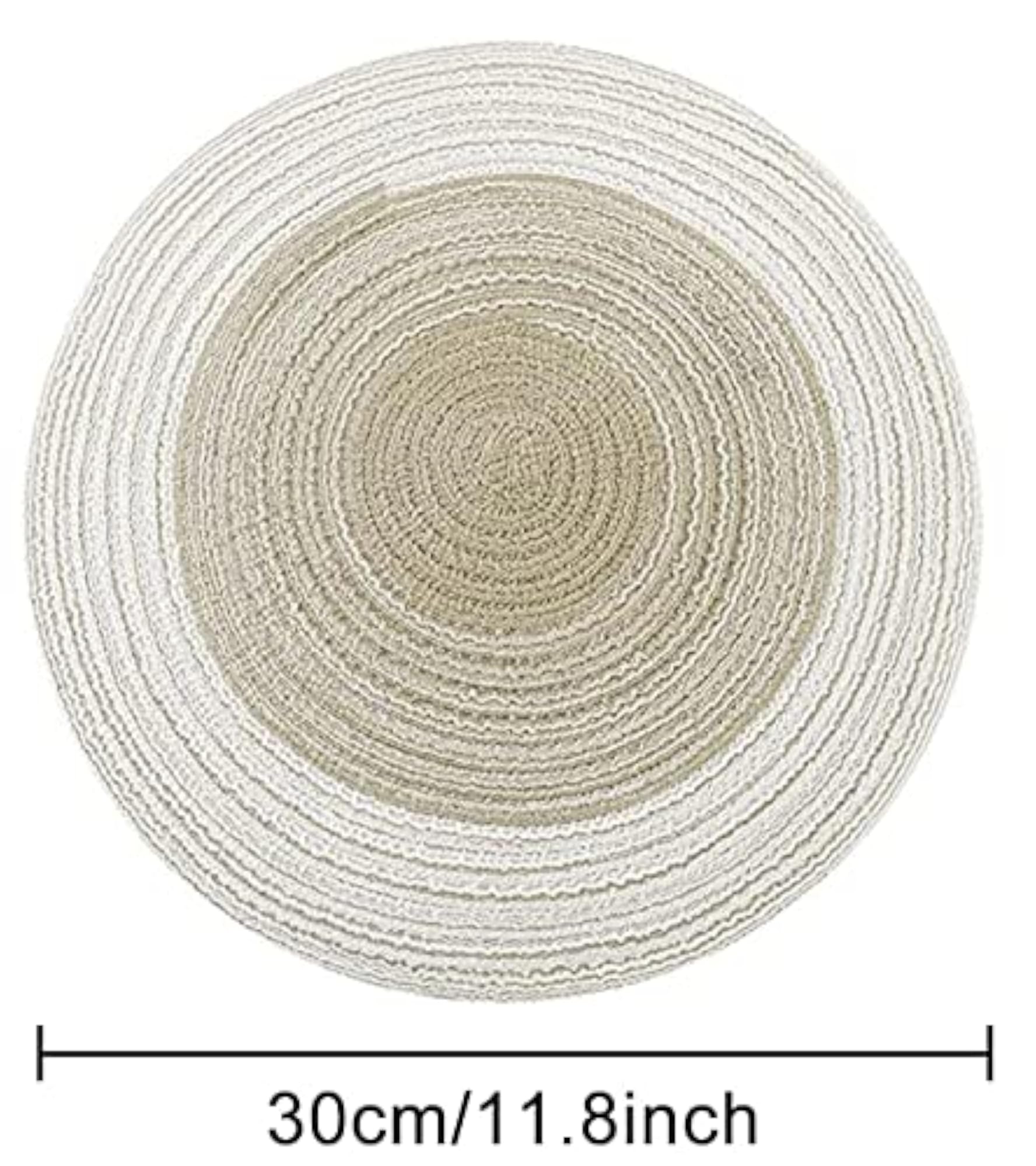Round Braided Placemats Table Mats Gift