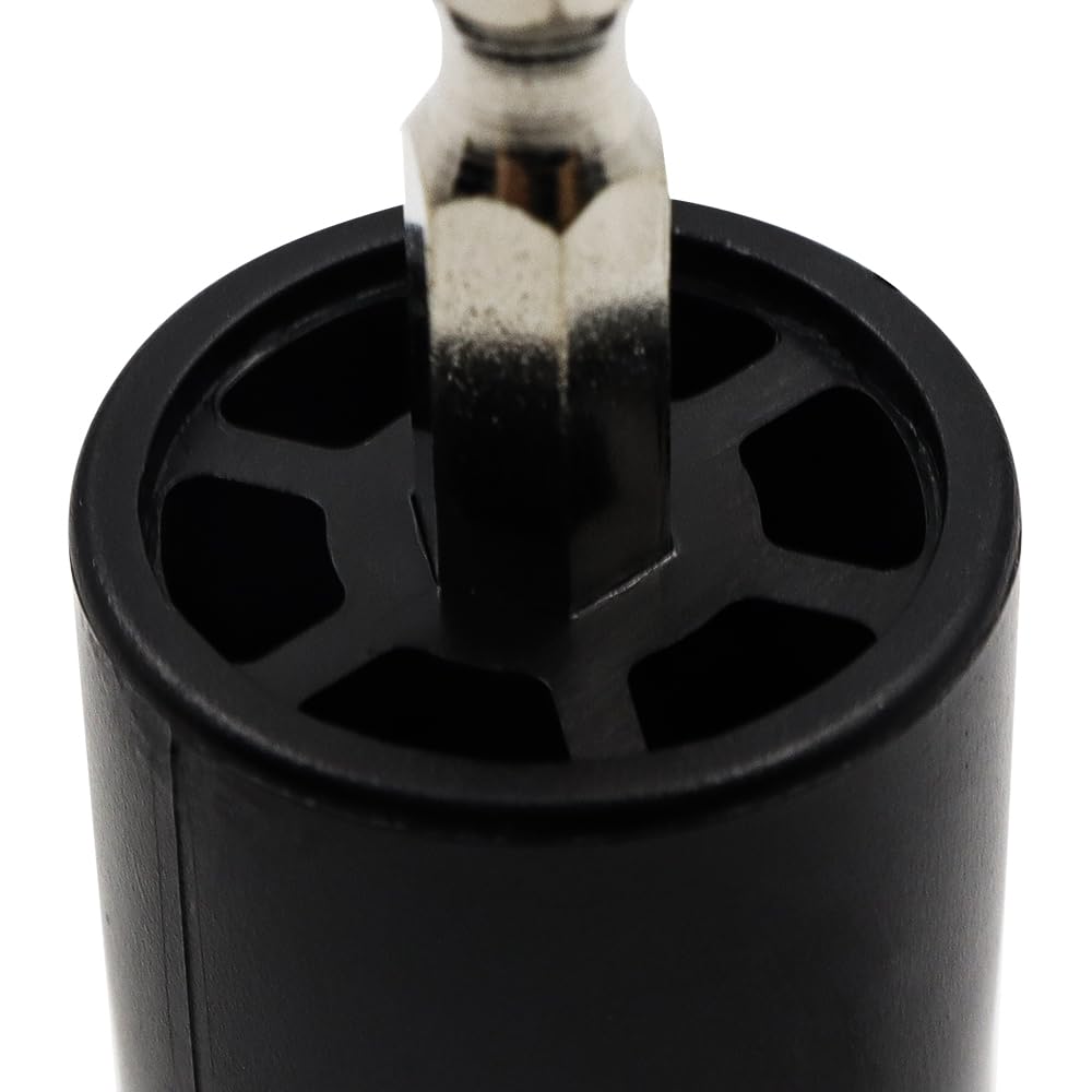 Bouton de Basse pour Guitare électrique, Ensemble accordeur, perceuse électrique, tête d'enrouleur de Cordes de Guitare hexagonale, Accessoires de Guitare pour Guitare électrique Basse