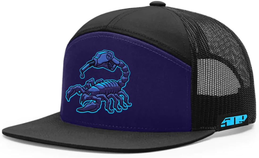 509 Non-Ethanol 7 Panel Snapback Hat (Black)