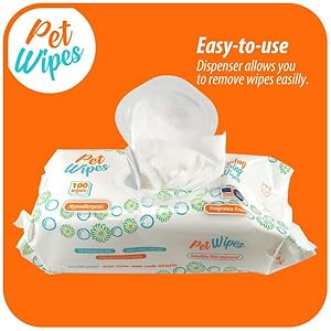 pet-Wipes-for-Dogs-and-Cats-Hypoallergenic-Natural-Products-for-Cleansing-from-Nose-to-Tail-100-Count-8x7in-Wipes-Perfect-for-Grooming-and-Cleaning-Made-in-The-USA-Fragance-Free - Cucciolini Doodles   pet-Wipes-for-Dogs-and-Cats-Hypoallergenic-Natural-Products-for-Cleansing-from-Nose-to-Tail-100-Count-8x7in-Wipes-Perfect-for-Grooming-and-Cleaning-Made-in-The-USA-Fragance-Free