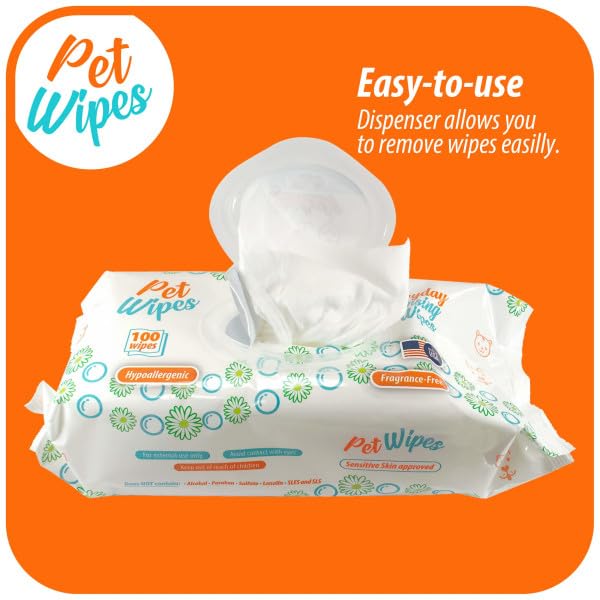pet-Wipes-for-Dogs-and-Cats-Hypoallergenic-Natural-Products-for-Cleansing-from-Nose-to-Tail-100-Count-8x7in-Wipes-Perfect-for-Grooming-and-Cleaning-Made-in-The-USA-Fragance-Free - Cucciolini Doodles   pet-Wipes-for-Dogs-and-Cats-Hypoallergenic-Natural-Products-for-Cleansing-from-Nose-to-Tail-100-Count-8x7in-Wipes-Perfect-for-Grooming-and-Cleaning-Made-in-The-USA-Fragance-Free