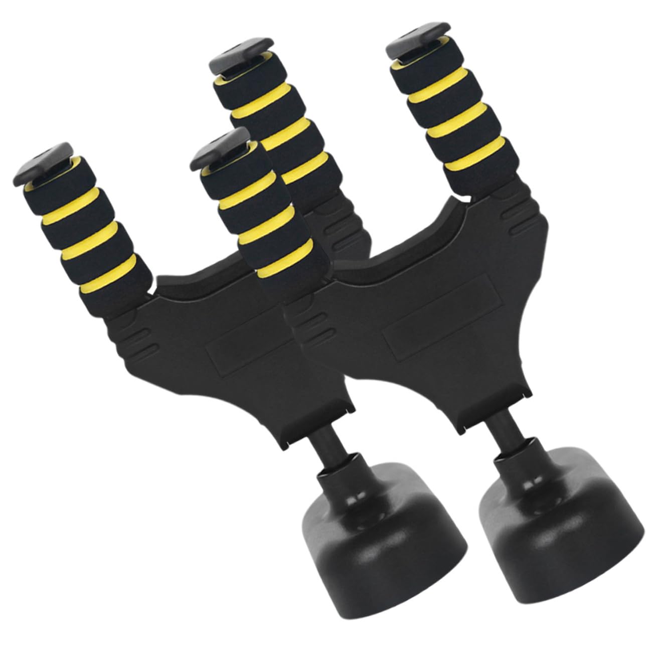 Gancio da Muro per Chitarra Nero, Supporto a Gravità 2 Set | Struttura in Metallo, Plastica e Spugna, Montaggio a Parete, Adatto per Chitarra Elettrica e Ukelele