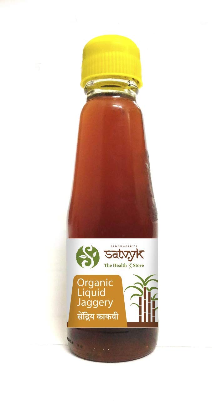 S Siddhagiri's SATVYK THE HEALTH re STOREOrganic Liquid Jaggery 500ml (17.63 OZ)