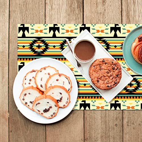 Sets de table amérindiens 30,5 x 45,7 cm antidérapants pour table
