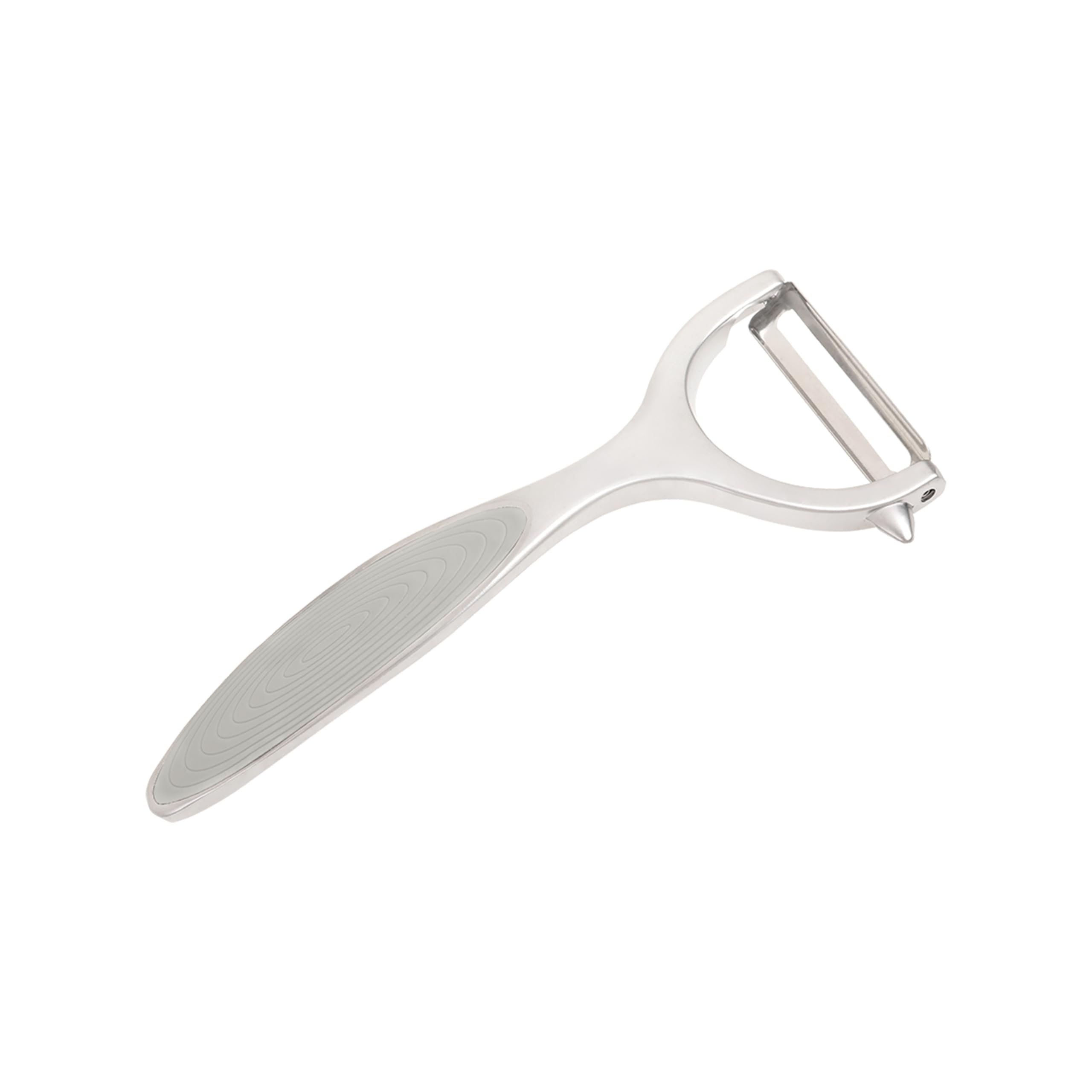 Wiltshire Colour Rush Y-Peeler 44279AUS, Chrome Plated, Anti-Slip, Grey