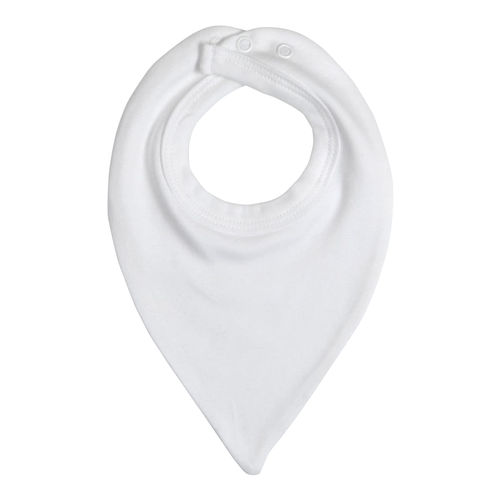 Baban Baby Bibs 3 Pack, Dribble Bibs For Baby Boys & Girls 0-6 Months, Newborn Teething Bib, Made In Britain - Image 2