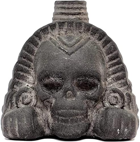 Screaming Aztec Death Whistle (Obsidian Black)