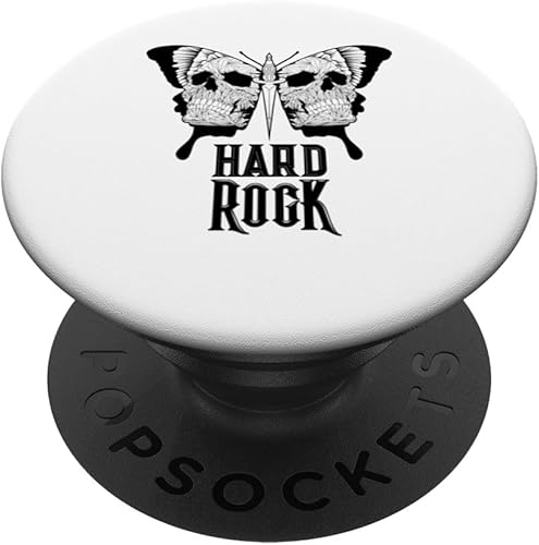 HardRock Will Never Die. Rock Music Lover PopSockets Standard PopGrip