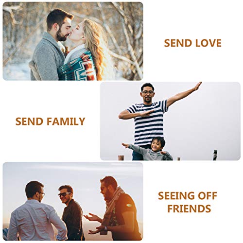 Toyvian Titular Do Passaporte de Couro Caso de Capa de Papel Kraft Rfid Bloqueio Carteira de Viagem