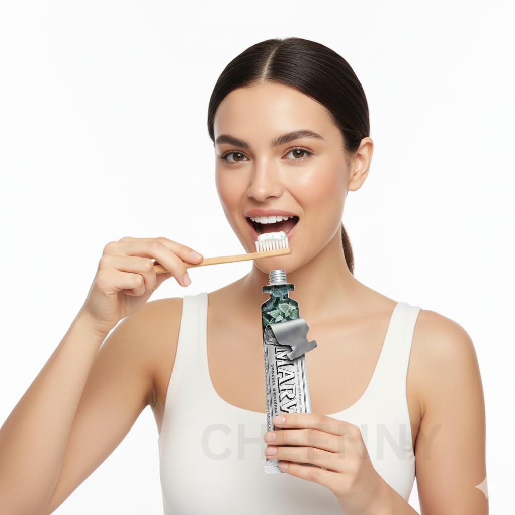 Smokers whitening mint toothpaste 85ml from italy (85 g) (Pack of 1)-image-38