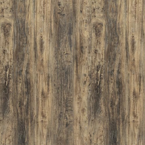 Abyssaly Klebefolie Möbel Holzoptik, Vintage Möbelfolie Holzoptik, Wasserdicht Selbstklebende Folie für Möbel Fensterbank Schränke Tische Möbelaufkleber 40x300cm