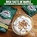 Maple Joe Organic Maple Sugar Sprinkles, Maple Flakes Made With Canadian 100% Pure Maple Syrup. Delicious With Coffee, Ice Cream, Yogurt & More Maple Sugar Granulated Chips Maple Chunks 7.8 oz