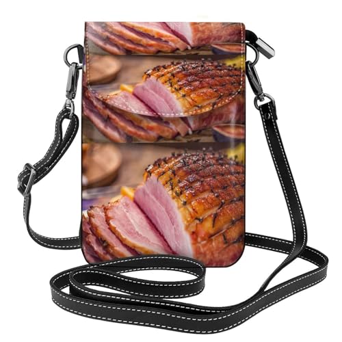 Petit sac bandoulière et porte-téléphone en cuir PU pour femme