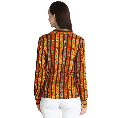 Image of GRECIILOOKS Women's Regular Fit Tops | Tops for Women | Tops for Jeans for Women | Rayon Tops for Women | One Piece Tops for Women | Western Tops for Women Stylish