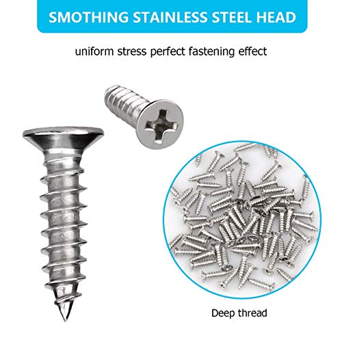 20 Pieces Stainless Stee L Bracket (0.78 x 0.78 inch,20 x 20 mm) Corner Braces Joint Right Angle Bracket Fastener L Shaped Corner Fastener Joints Support Bracket, 40 Pieces Screws Included