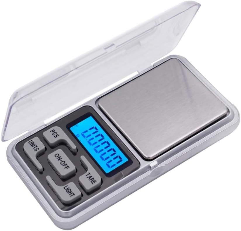 Digital Pocket Scale 0.1g to 200g, Silver