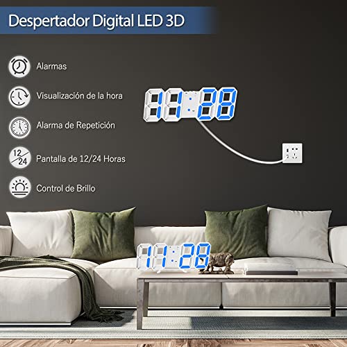 Decoración, Watch reloj despertador Marca BUMOKO (3)